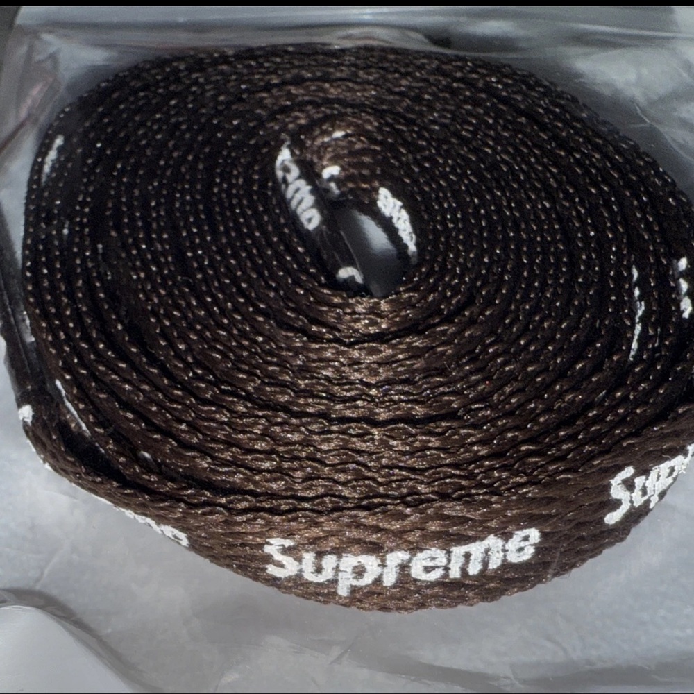 Supreme Black Laces Brand New !